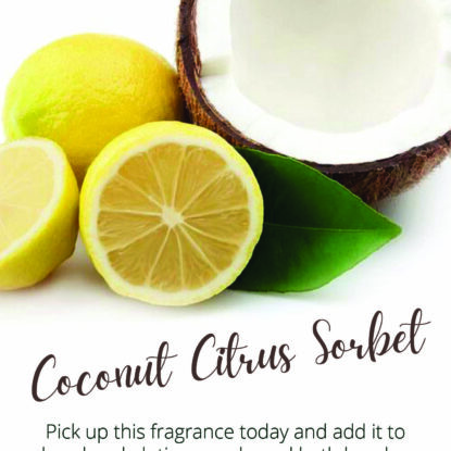 Coconut Citrus Sorbet | Brambleberry Fragrance Oil