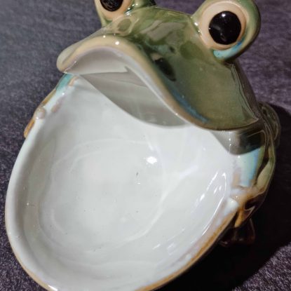 Large Frog Ceramic Soap Dish | Accessories